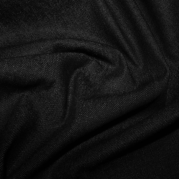 7.5oz Denim Fabric – Black (150cm Wide)