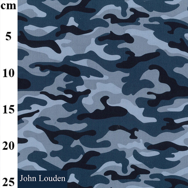 Cotton Elastane Jersey – Navy (145cm Wide)