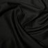 Black polycotton gabardine fabric for uniforms, aprons, crafts and dressmaking