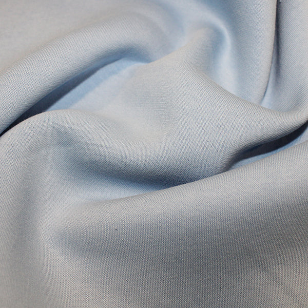 Blue cotton rich sweatshirting fabric for hoodies, sweatshirts, joggers and loungewear