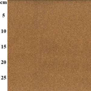 Classic cork fabric with a smooth natural tan-brown cork surface