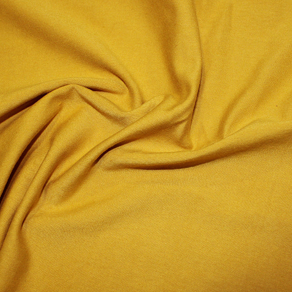 Ochre Klona cotton fabric for dressmaking, quilting, patchwork and crafts
