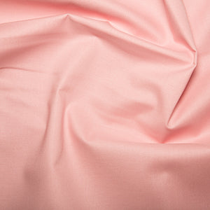 Pale pink 100% cotton fabric for dressmaking, quilting, patchwork and crafts
