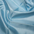 Powder blue polyester habotai fabric for linings, costumes, crafts and dressmaking