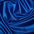 Royal blue polyester habotai fabric for linings, costumes, crafts and dressmaking