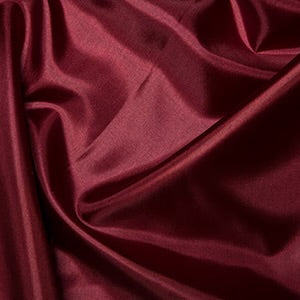Wine polyester habotai fabric for linings, costumes, crafts and dressmaking